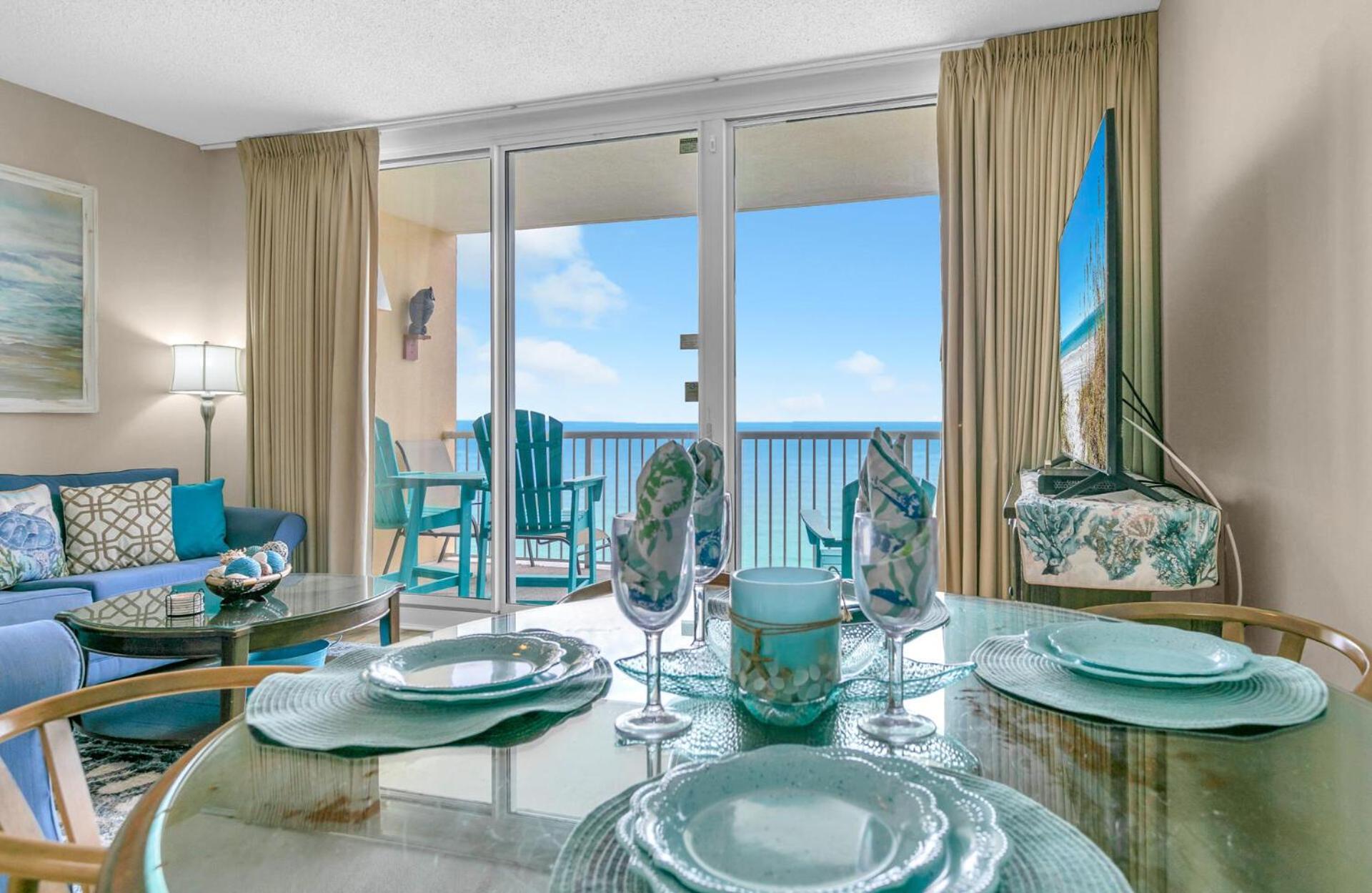 Stunning Ocean & Sunset Views, Direct Beach Access With 2 King Bedrooms At Panama City Beach, Fl Exteriér fotografie