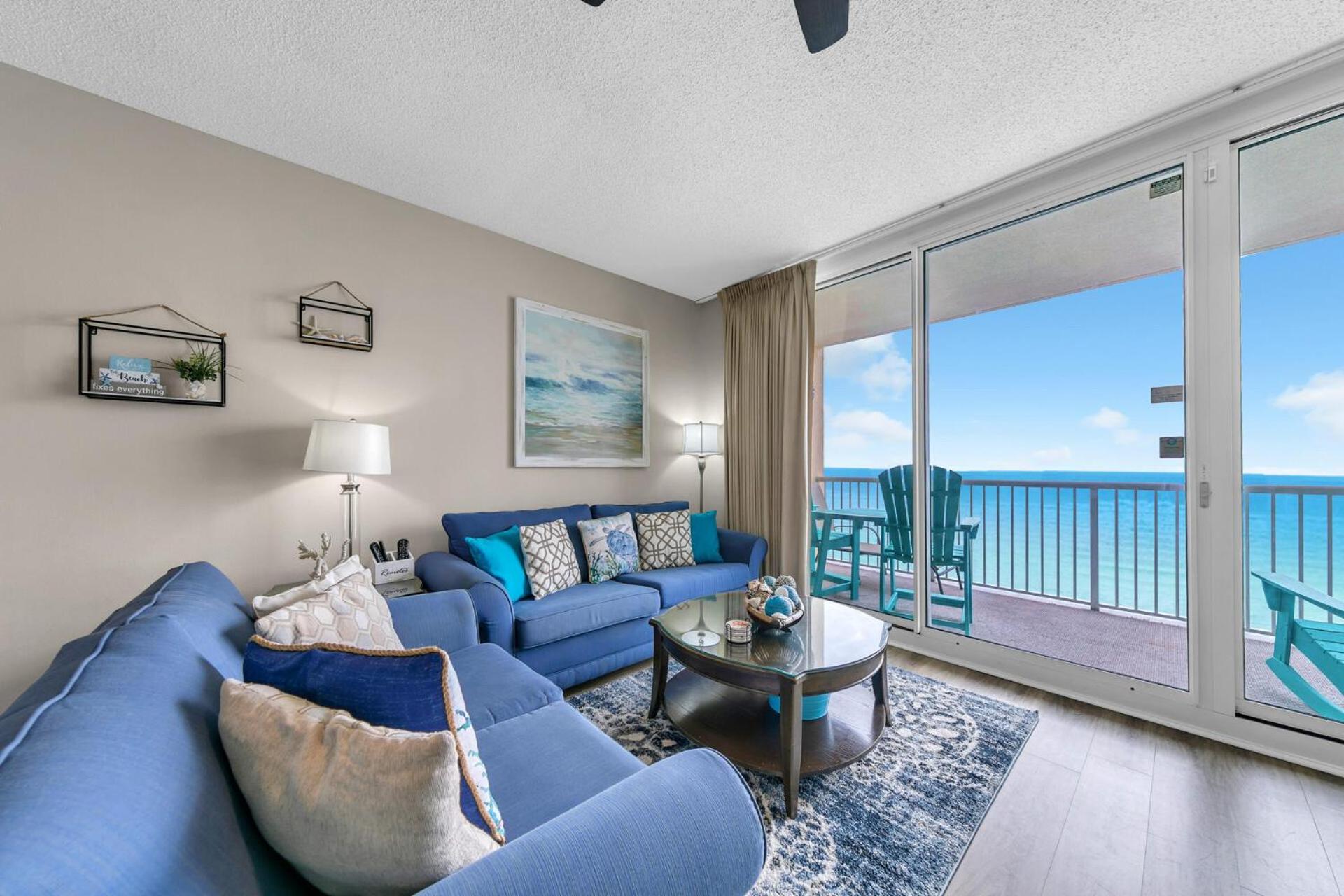 Stunning Ocean & Sunset Views, Direct Beach Access With 2 King Bedrooms At Panama City Beach, Fl Exteriér fotografie