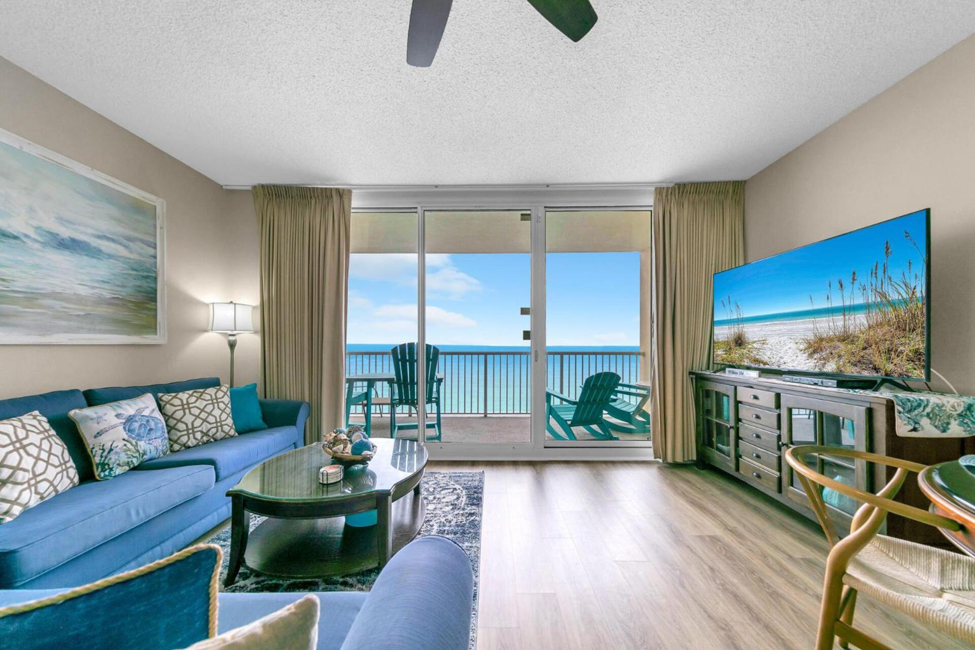 Stunning Ocean & Sunset Views, Direct Beach Access With 2 King Bedrooms At Panama City Beach, Fl Exteriér fotografie